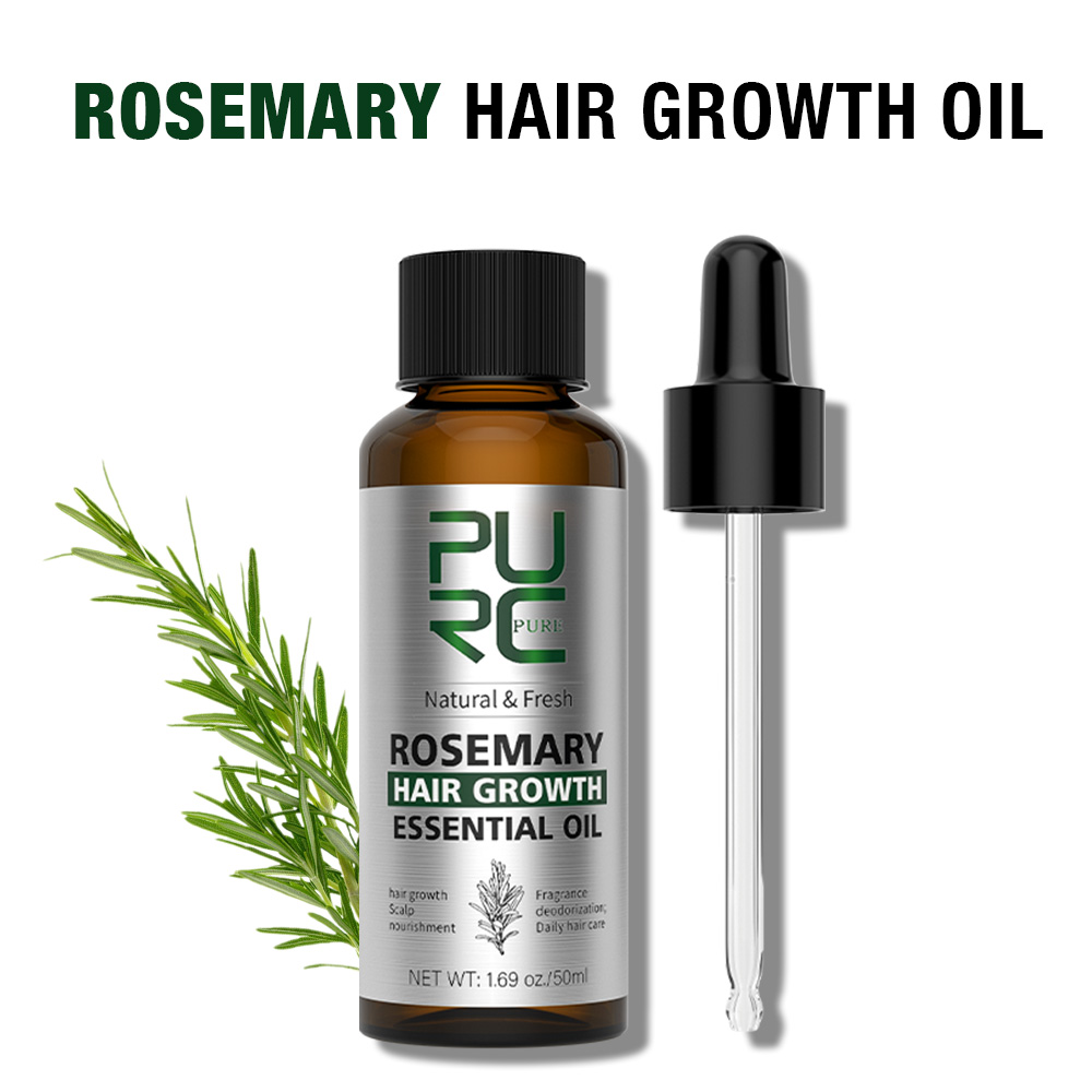 Hair Care Essence Oil - Purc óleo de alecrim para crescimento