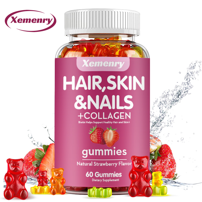 Hair Care Capsule - Gomas de biotina e vitamina Potência