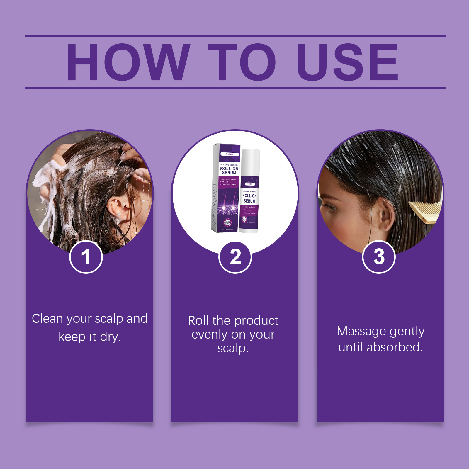Hair Care Natur - Sérum para Crescimento Capilar Anti-Queda Fortalecedor