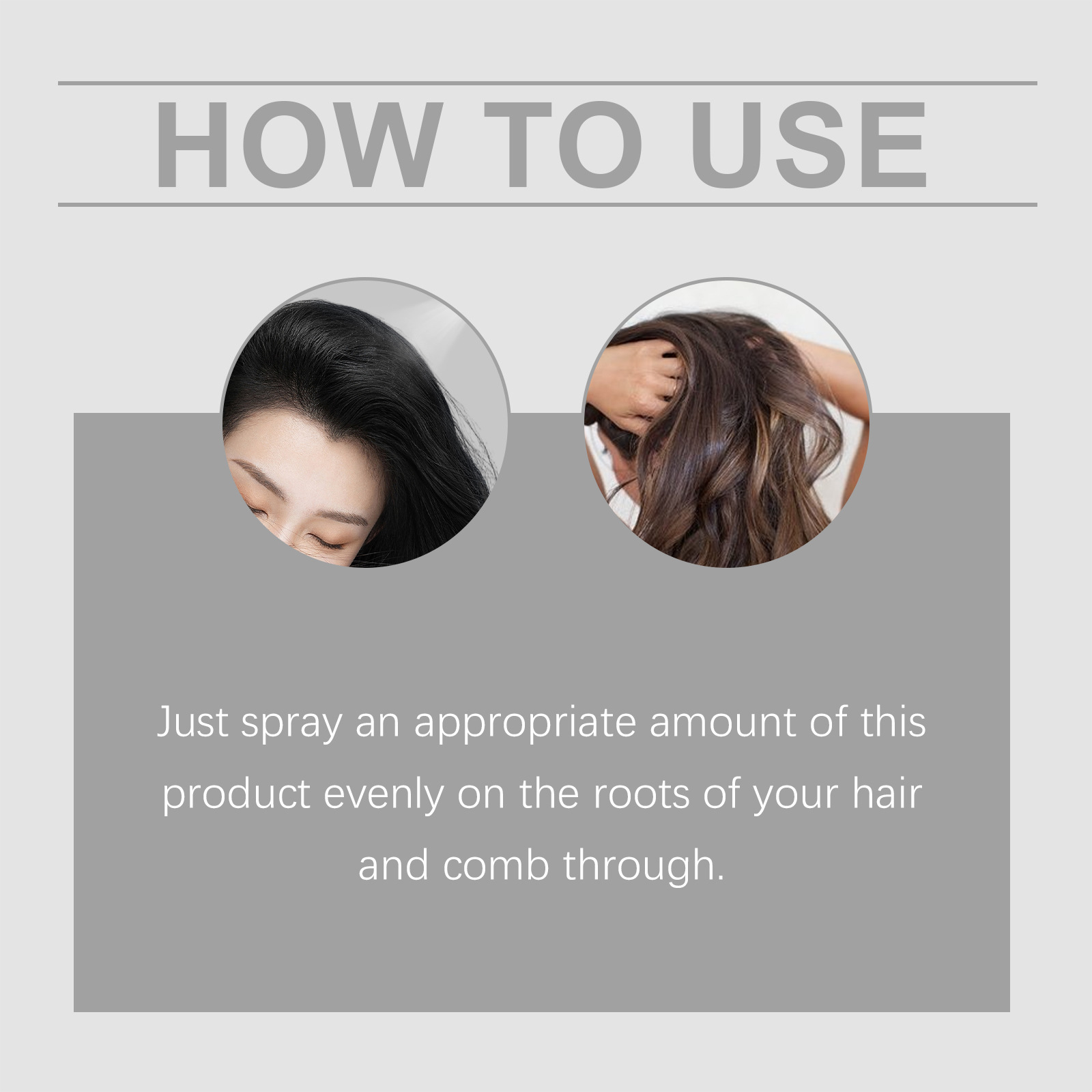 Hair Care Natur - Spray de Shampoo para Cabelos Secos,