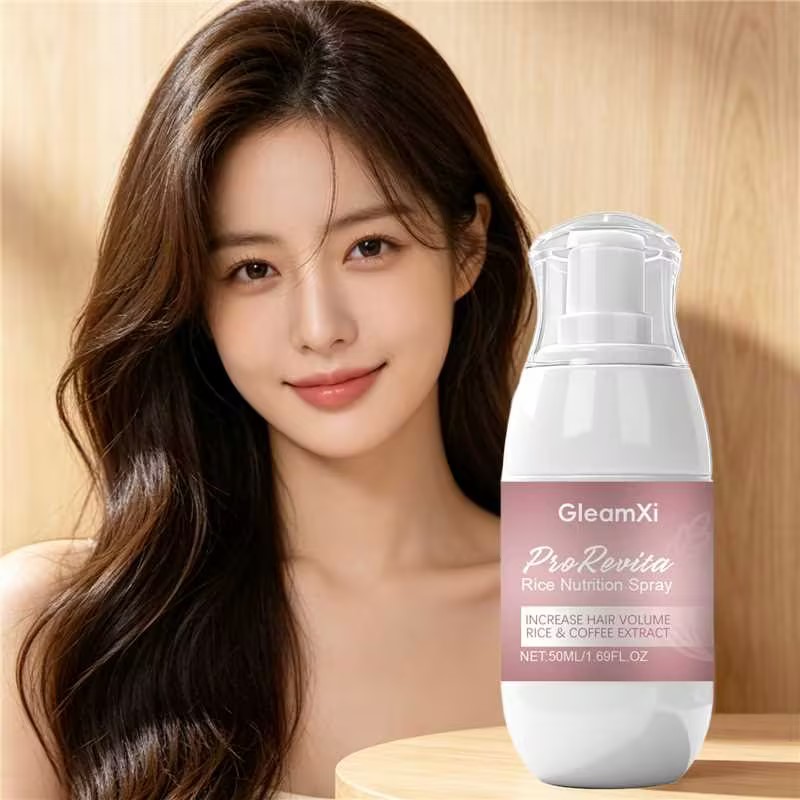 Hair Care With Rice Water - Spray de água de arroz para