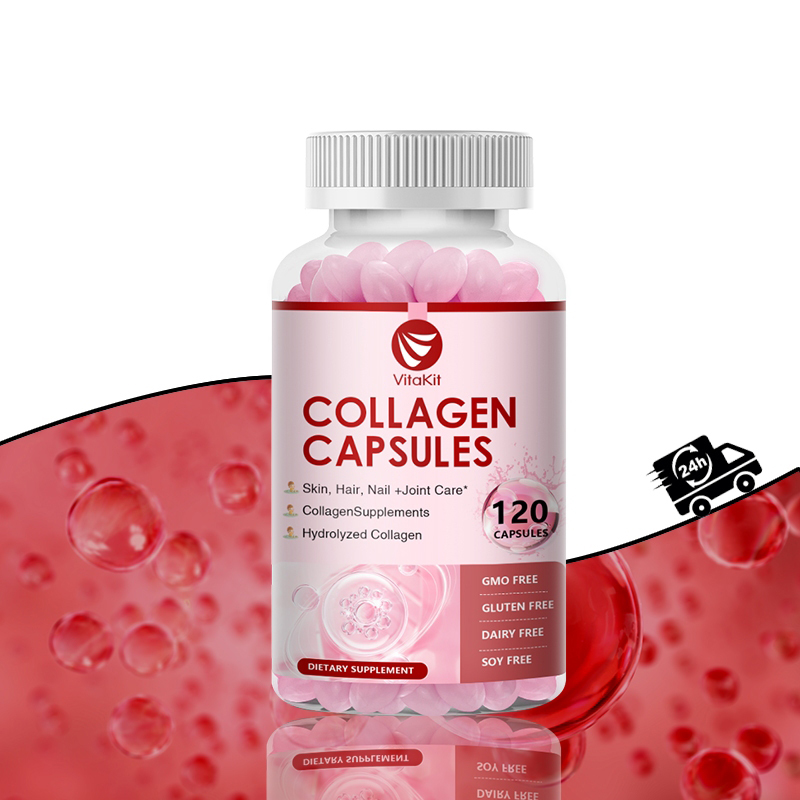 Hair Care Capsule - Cápsulas poderosas de colágeno hidrolizado com
