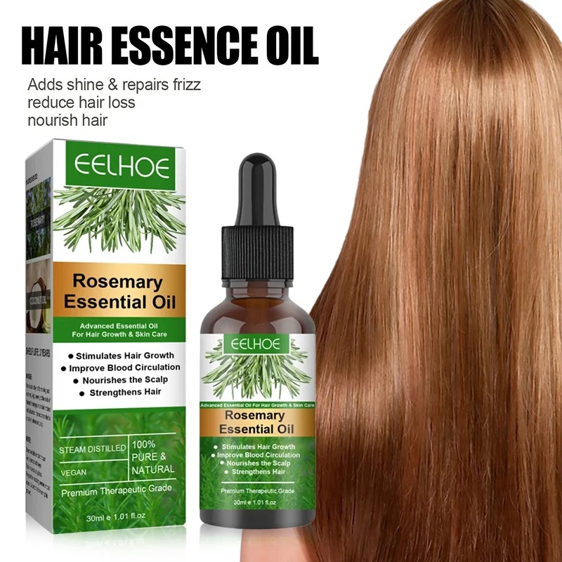 Hair Care Fragrance Essential Oil - Soro de crescimento capilar, conjunto de
