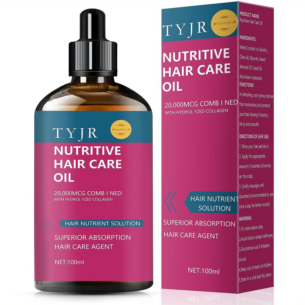 Hair Care Essential - Óleo Essencial Nutritivo de Colágeno para