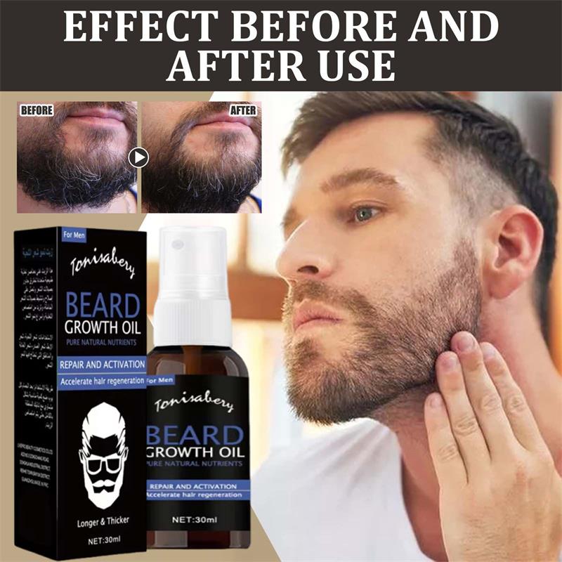 Hair Care Natur - Óleo para Crescimento de Barba, Bálsamo