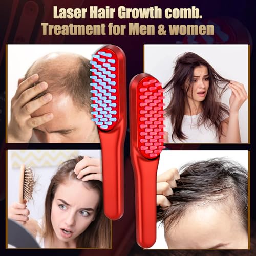 Hair Care Elseve - Escova a Laser para Crescimento Capilar,