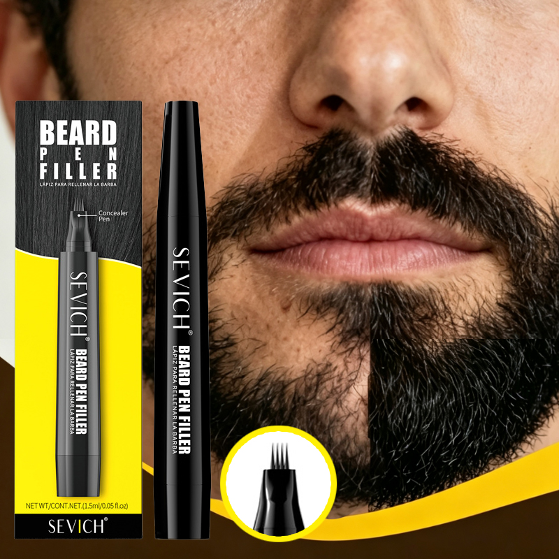 Hair Care Capsule - Caneta Preenchedora de Barba Preta para