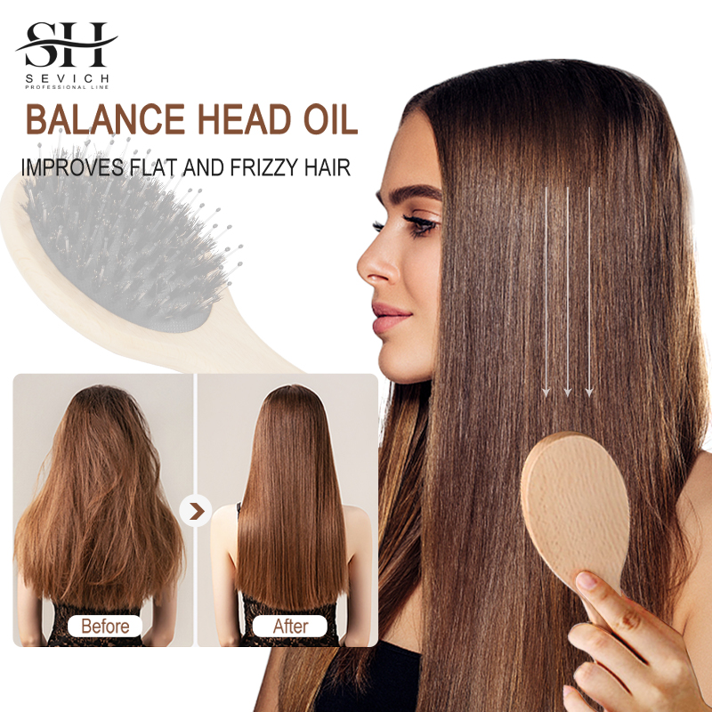 Hair Care Natur - Pente de cabelo de cerdas de