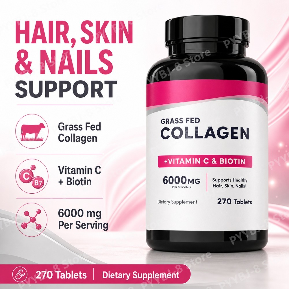 Hair Care Capsule - Comprimidos de Colágeno 6000mg com Vitamina