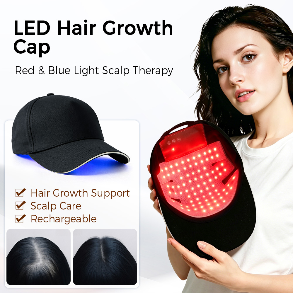 Hair Care Elseve - Boné LED para Crescimento Capilar com