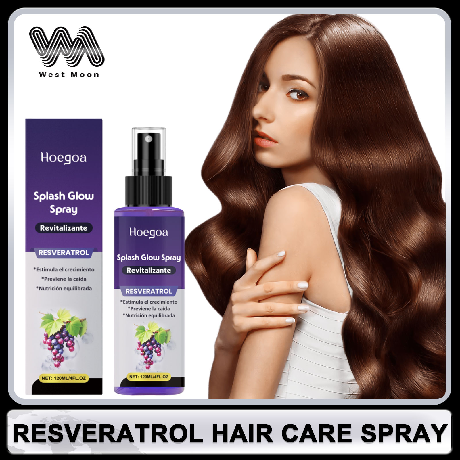 Resveratrol spray de cuidados  - Hair Care Natur avaliação e preço