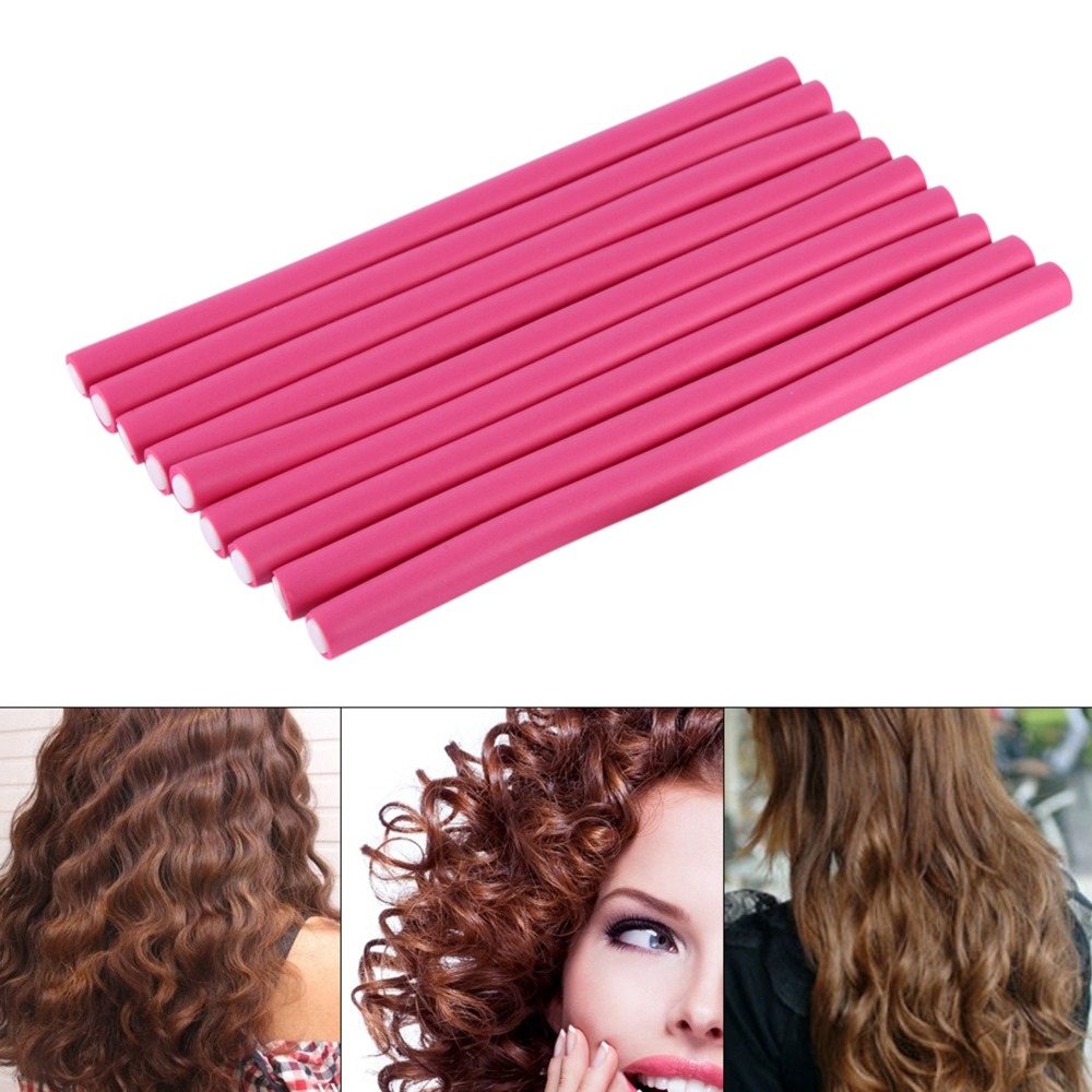 Conjunto de 10 Rolos de Cabelo - Hair Roller Set Flexi avaliação e preço