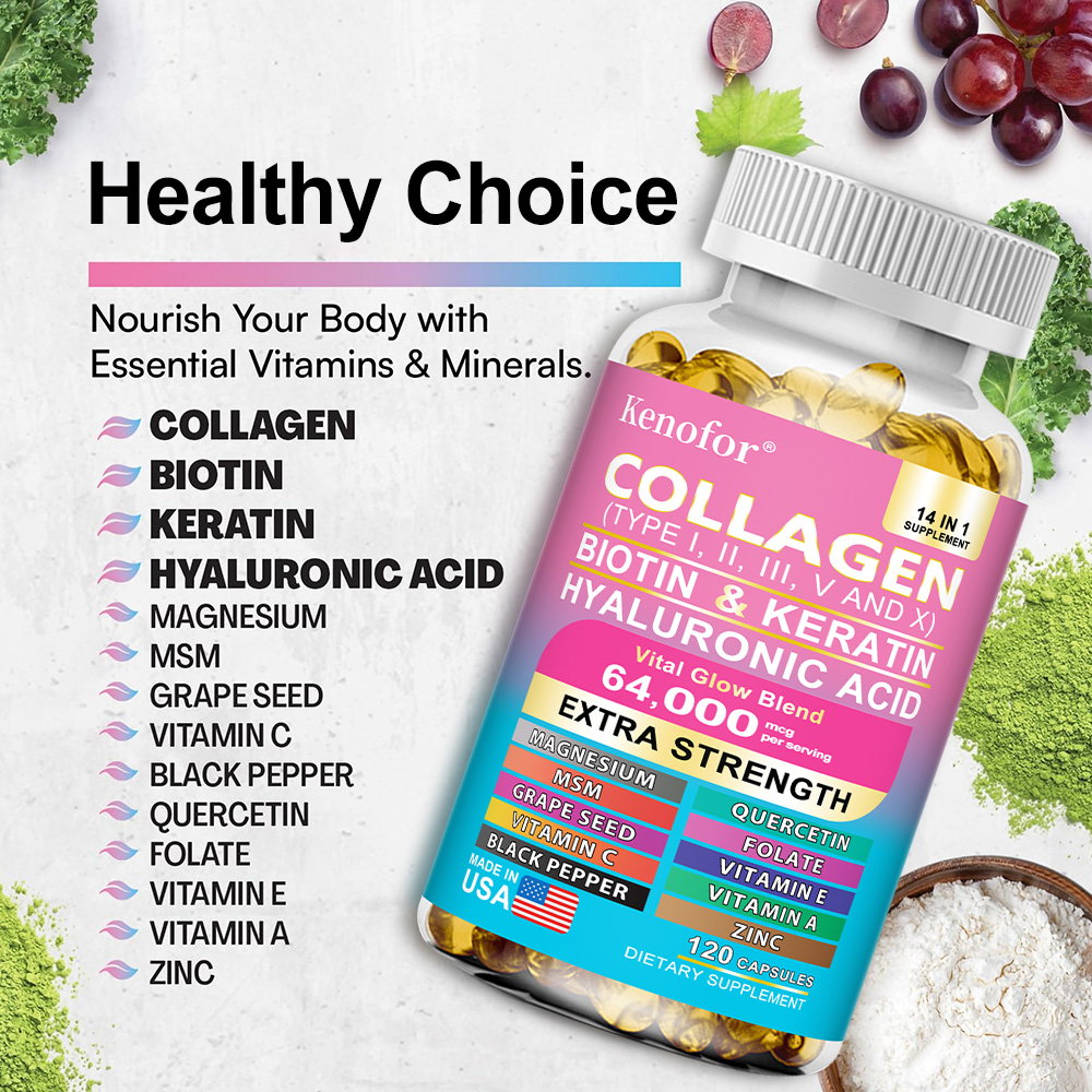 Cápsulas de colágeno complexas - Hair Care Capsule avaliação e preço