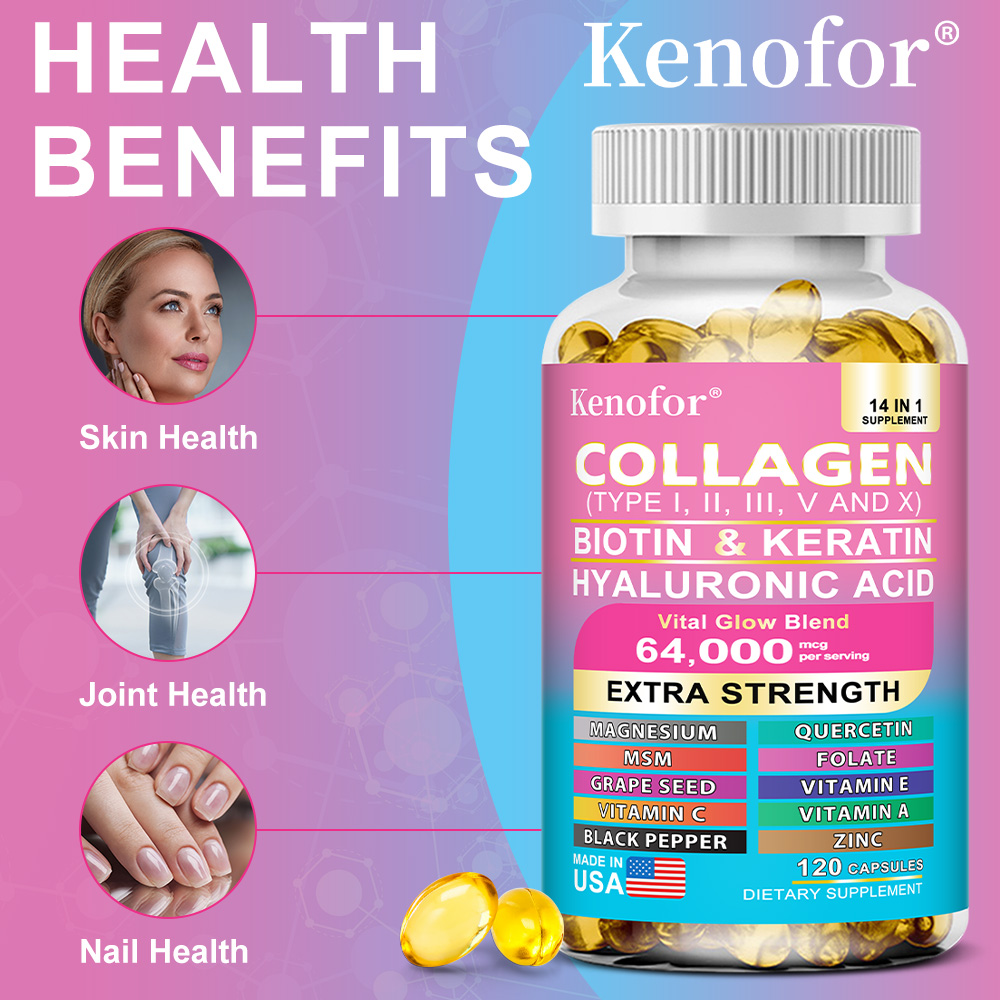 Cápsulas de colágeno complexas - Hair Care Capsule avaliação e preço