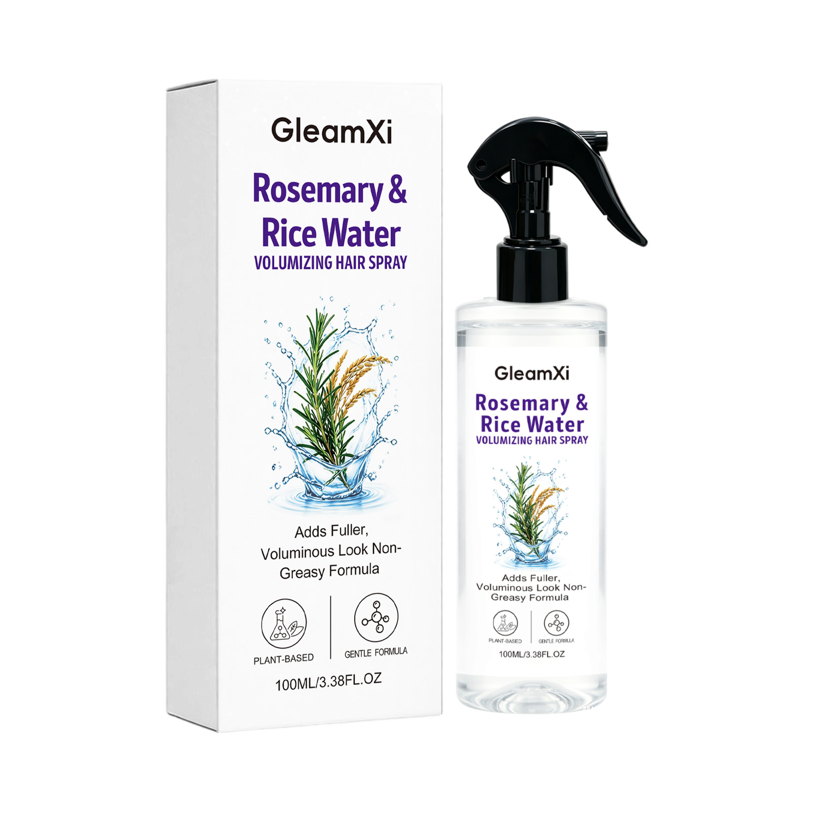Spray Capilar de Alecrim e Águ - Hair Care With Rice Water avaliação e preço