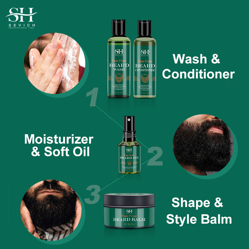 Sevich Tea Tree Barba Care Ser - Hair Care Essence Oil avaliação e preço