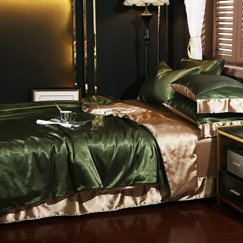 Conjunto de cama de seda amore - Satin Pillowcase Silk avaliação e preço
