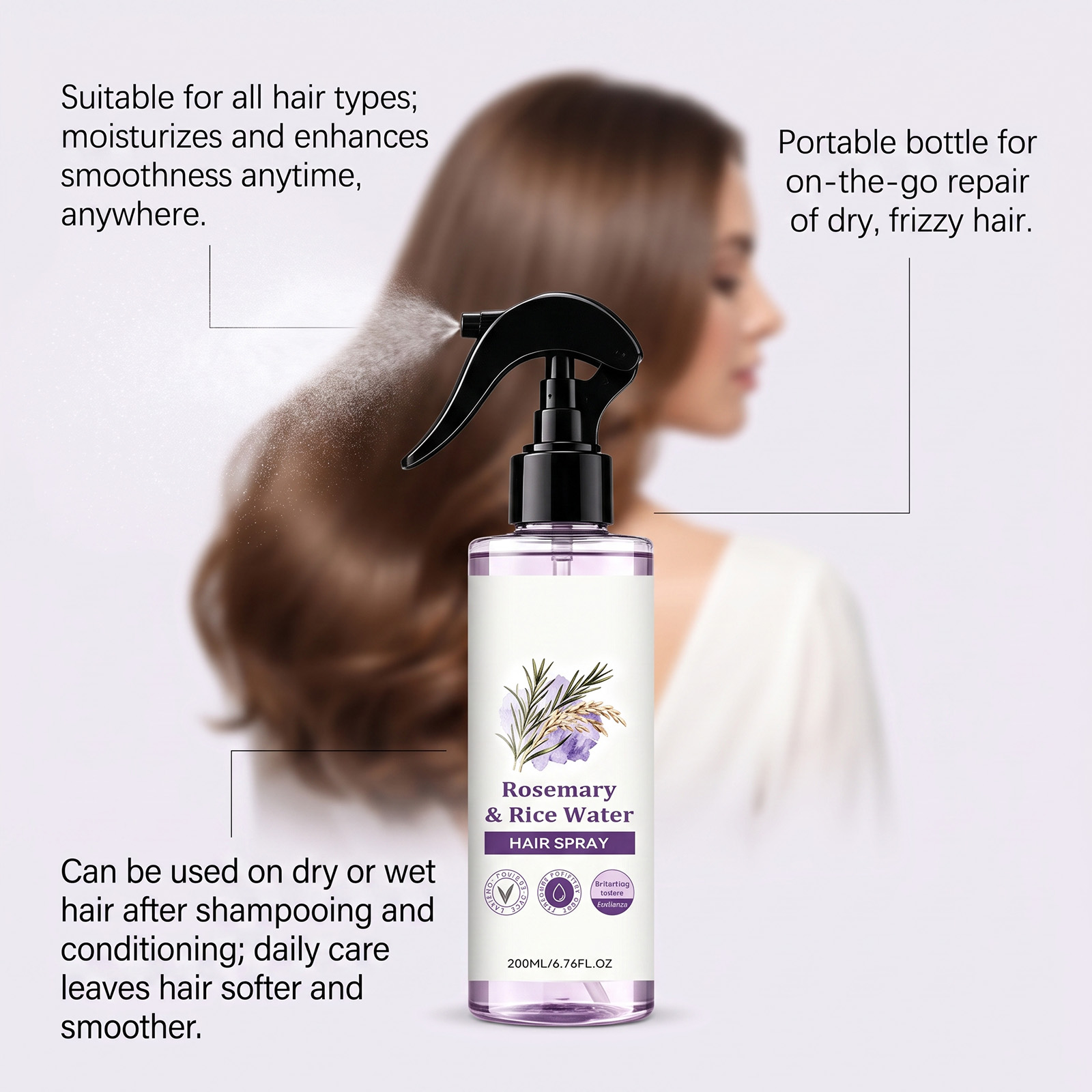 Spray Condicionador Leave-in c - Hair Care With Rice Water avaliação e preço