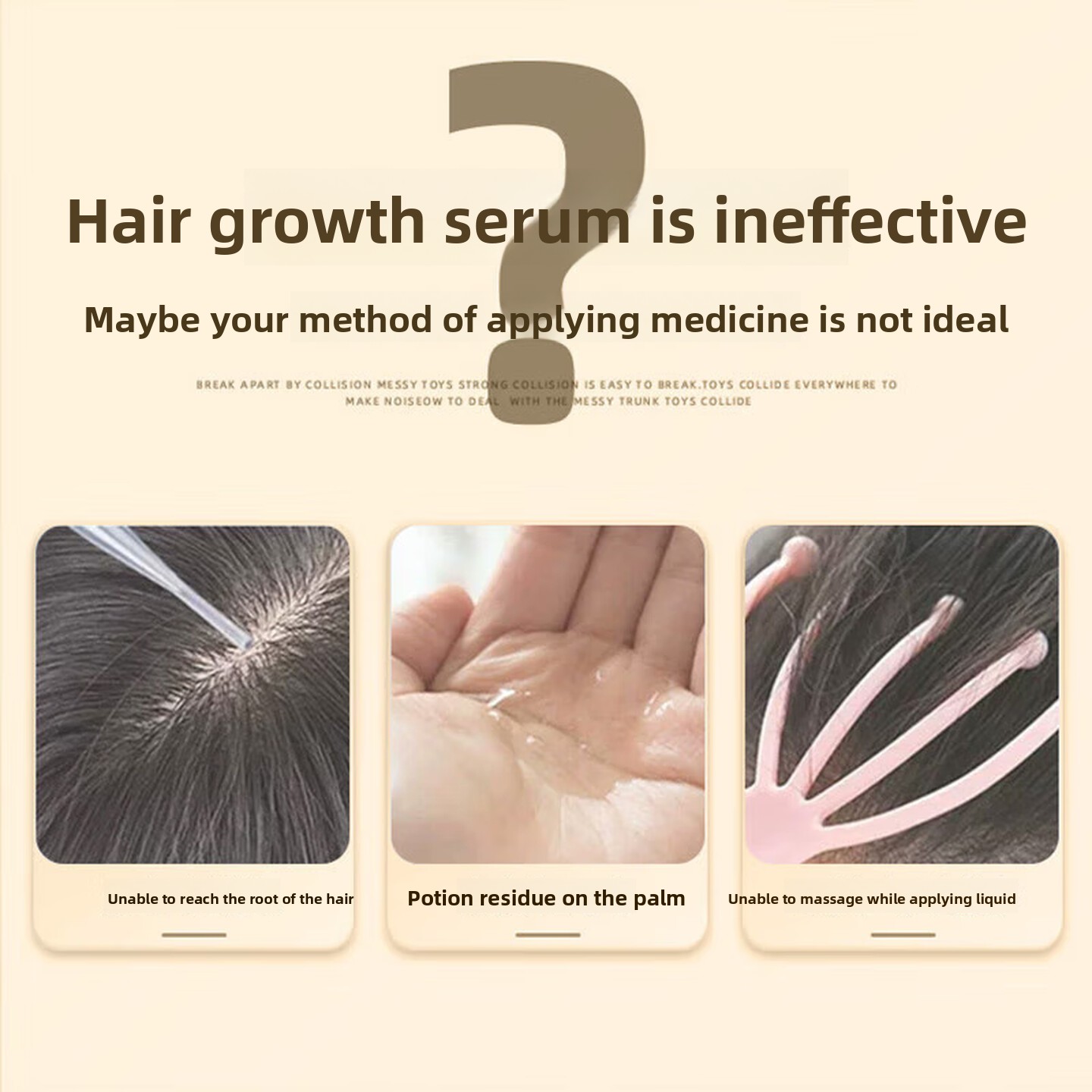 Aplicador de Minoxidil para Co - Hair Care Hair Serum avaliação e preço