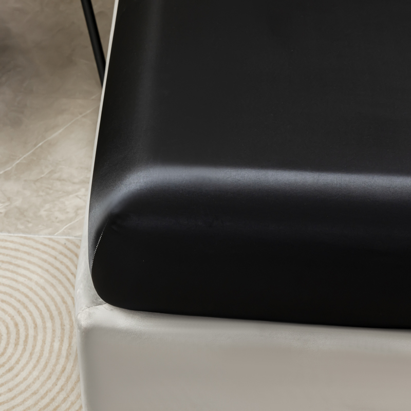 Lençol de cetim preto, 3 peças - Satin Pillowcase Silk avaliação e preço