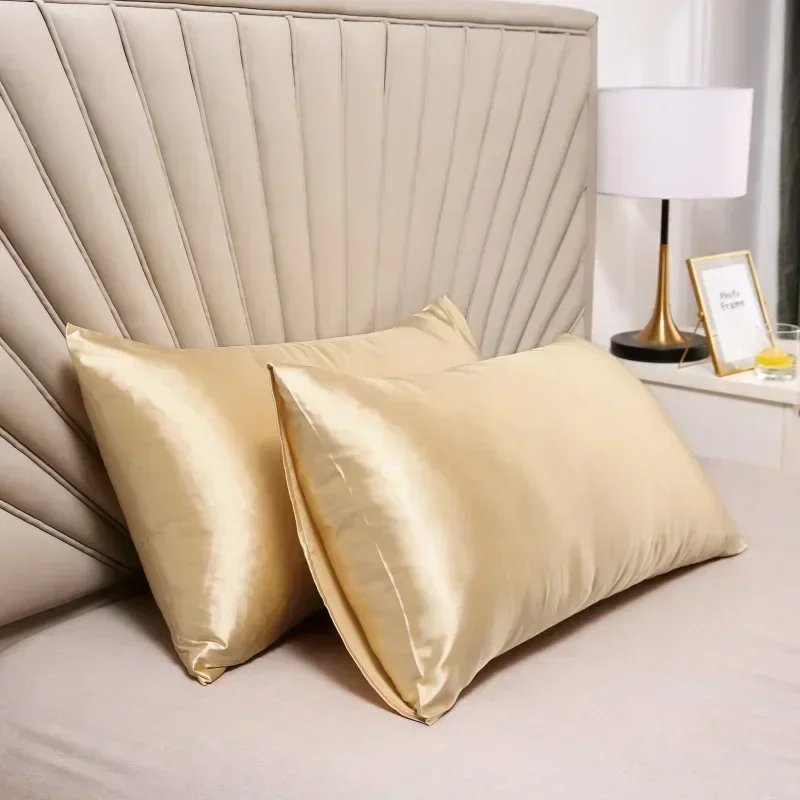 100% fronha de seda capa de al - Satin Pillowcase Silk avaliação e preço