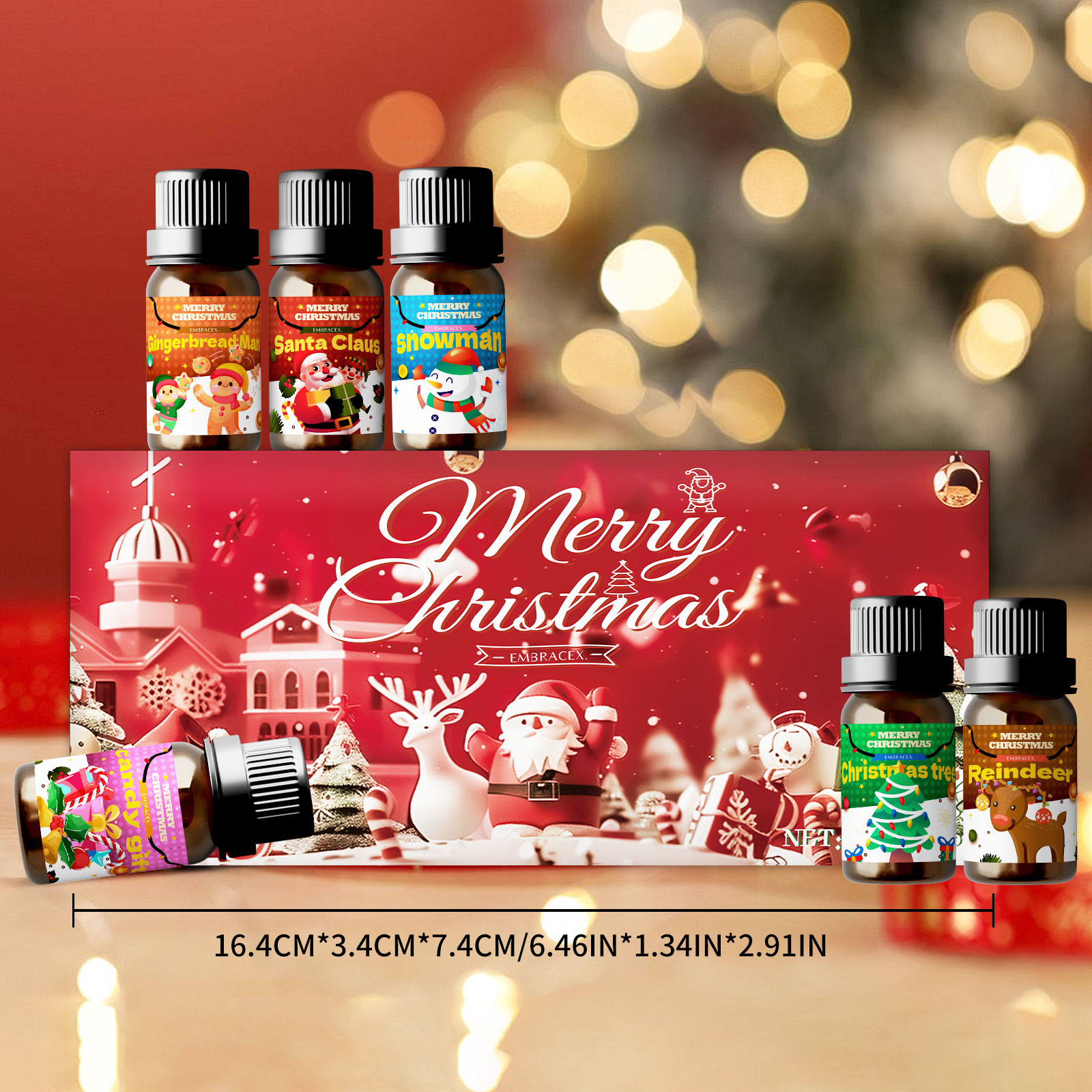 6 peças/1 peça 10ml Óleos Arom - Hair Care Fragrance Essential Oil avaliação e preço