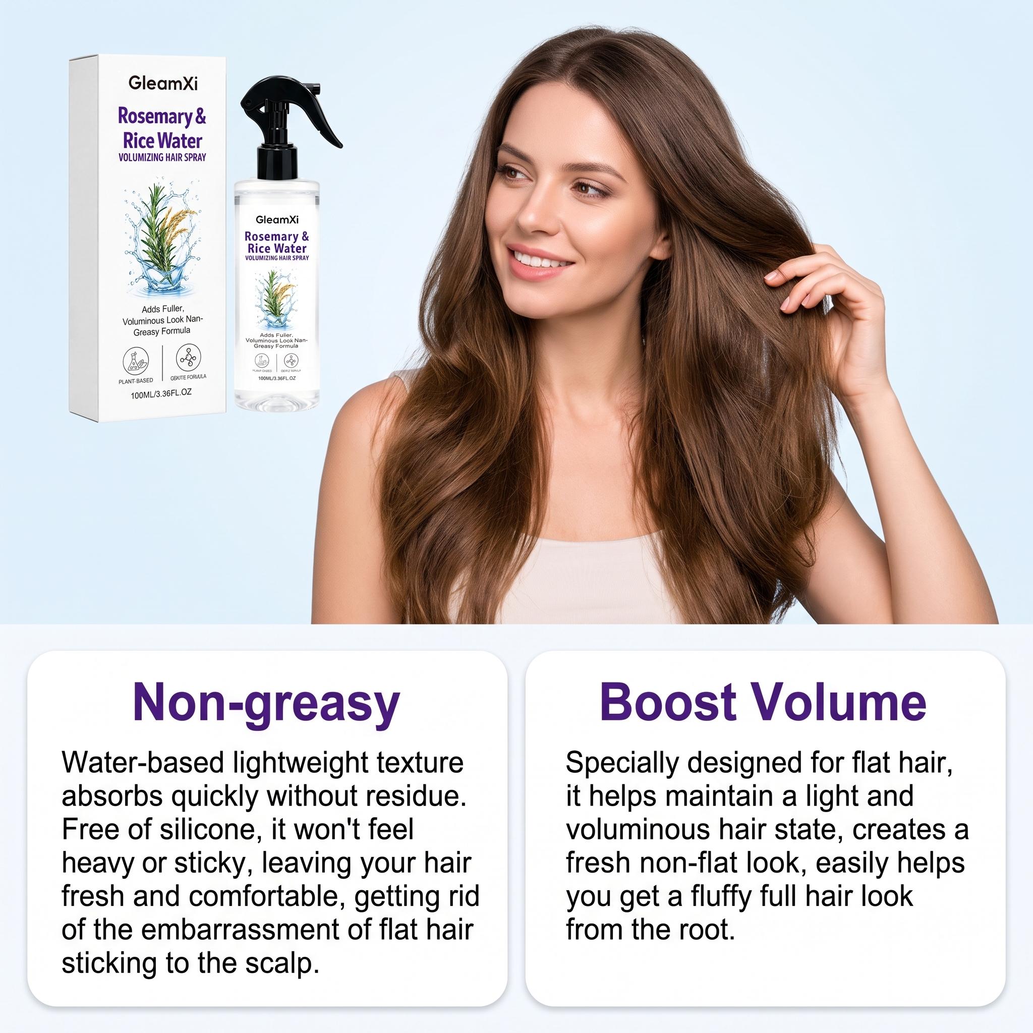 Spray Capilar GleamXi com Água - Hair Care With Rice Water avaliação e preço