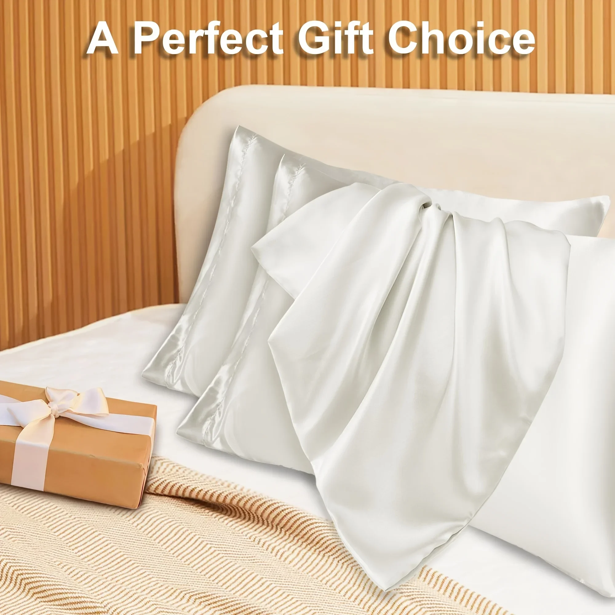 2 pçs luxo cetim envelope fron - Satin Pillowcase Silk avaliação e preço