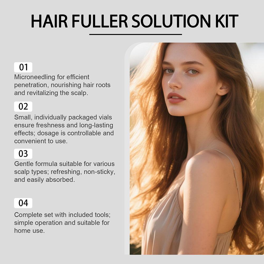 Kit de Rolo de Microagulhas co - Hair Care Essence Oil avaliação e preço