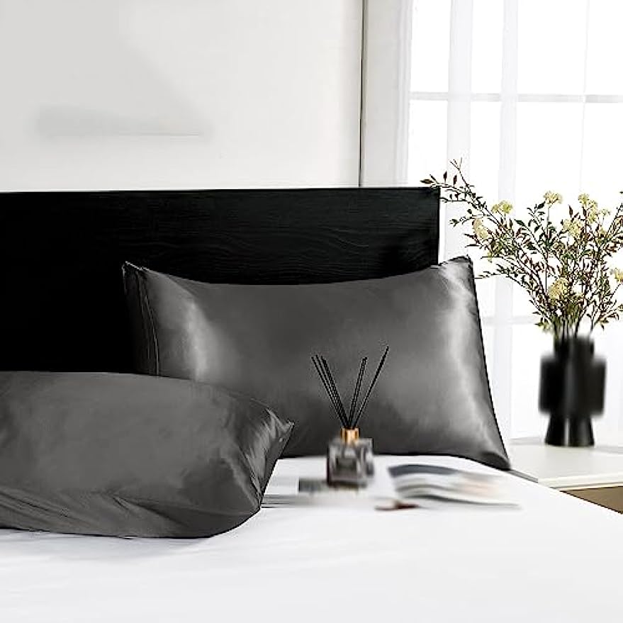 Conjunto de 2 Fronhas de Seda  - Satin Pillowcase Silk avaliação e preço