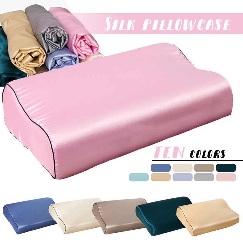 Fronha de látex de cetim de im - Satin Pillowcase Silk avaliação e preço
