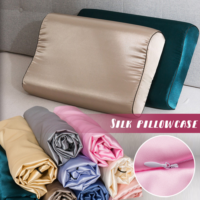 Fronha de látex de cetim de im - Satin Pillowcase Silk avaliação e preço
