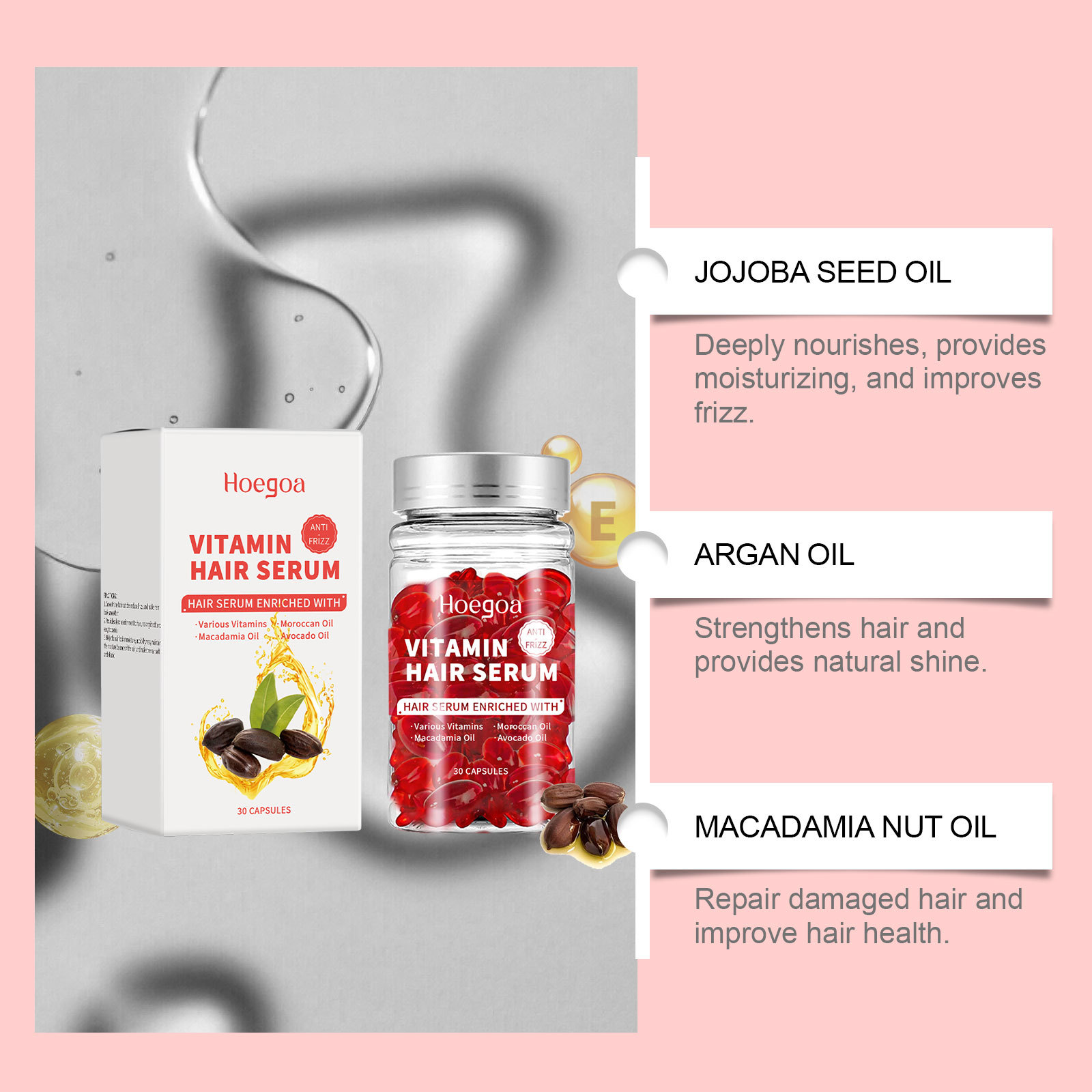 Cápsulas de soro para cuidados - Hair Care Hair Serum avaliação e preço