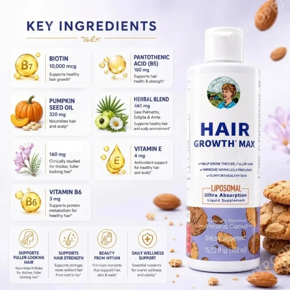 Líquido Lipossomal para Cresci - Hair Care Capsule avaliação e preço
